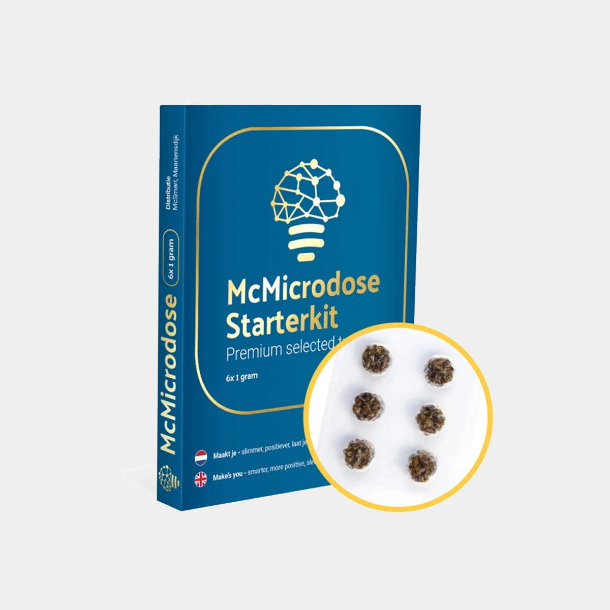 Microdosing Starterkit met Magic Truffels – 6x 1gr