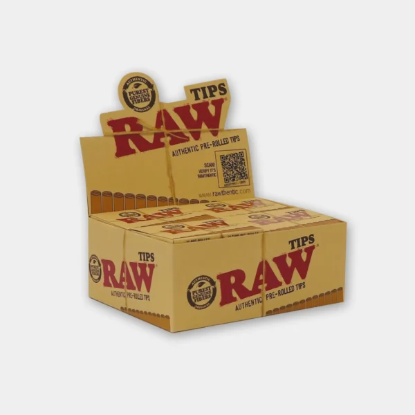 RAW Classic Pre-rolled Tips – 20 packs